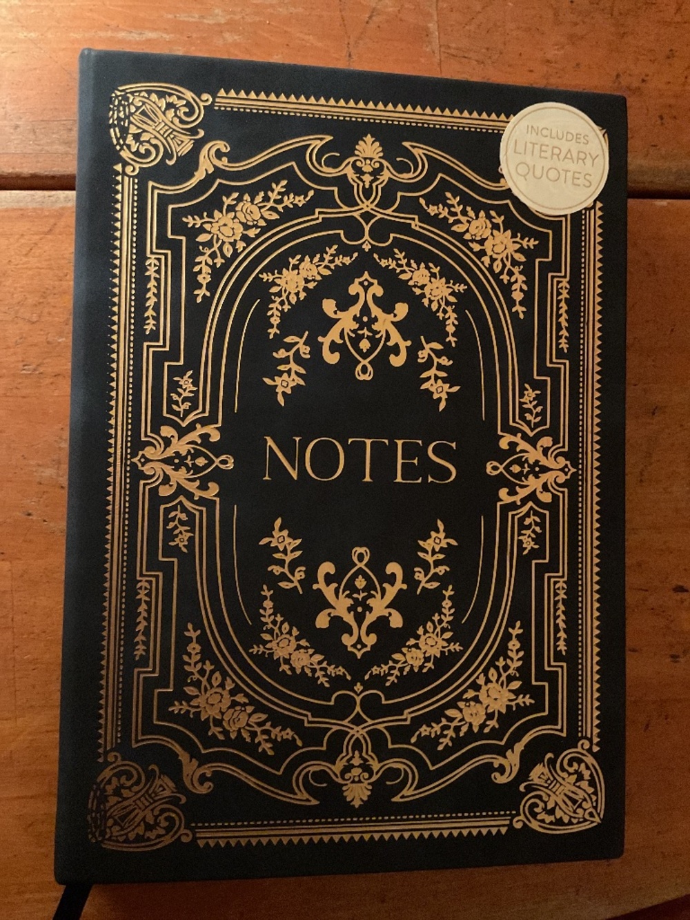 Journal note book with  quotes each page